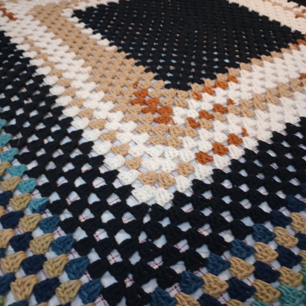 Crochet Patterned Blanket